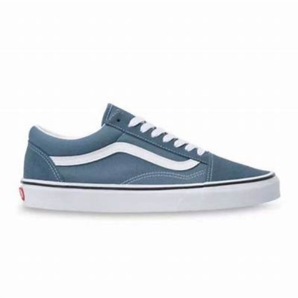 Vans Old Skool Classic Blue Tennis Sneakers Size 10
